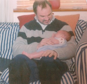 One of the few photos we have of Grandad and G