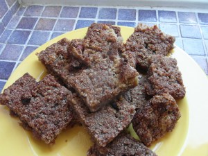 Rainforest flapjacks