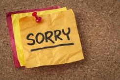 apology