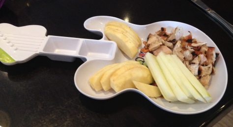 A perfect meal for a little rock star!